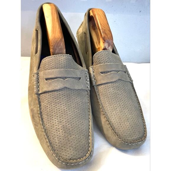 Johnston & Murphy Gray Loafers main image 12